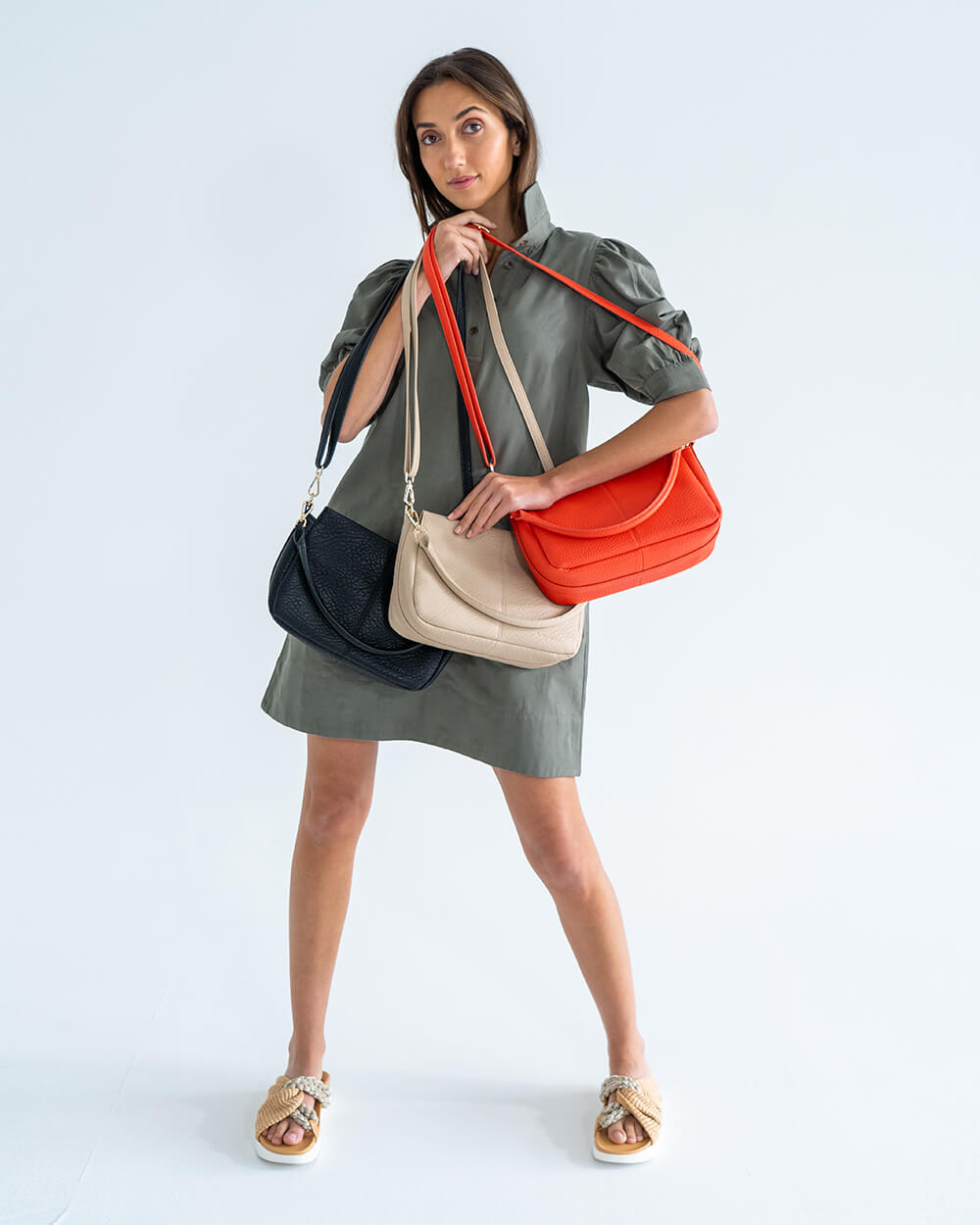 Amherst Shoulder Bag - Red