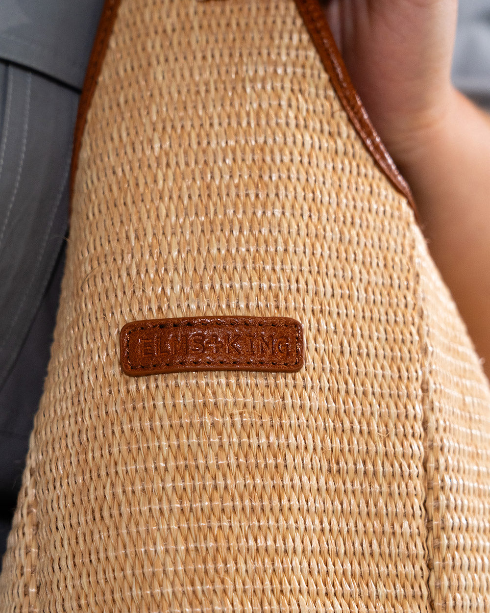 Arcadia Tote - Tan Weave