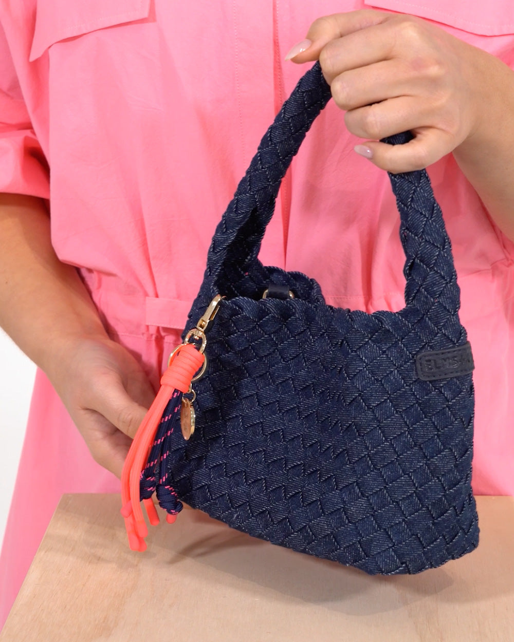 Bag Charm - Navy