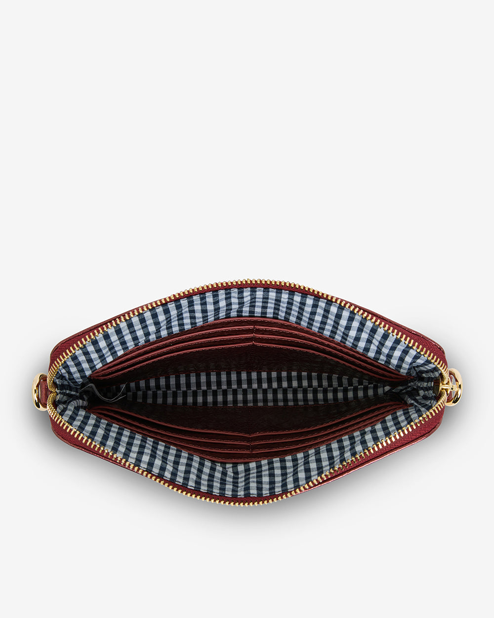 Bowery Wallet - Plum Crinkle