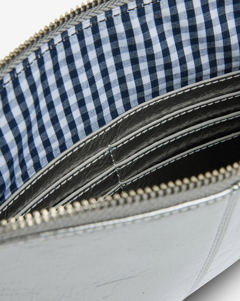 Bowery Wallet - Titanium Crinkle