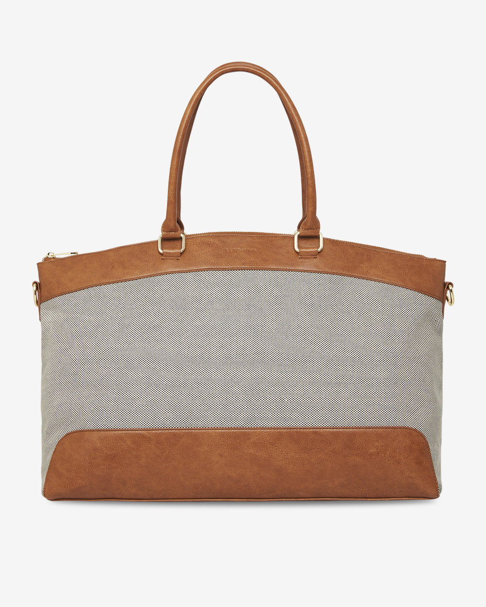 Bronte Overnight Bag - Tan Pebble Canvas