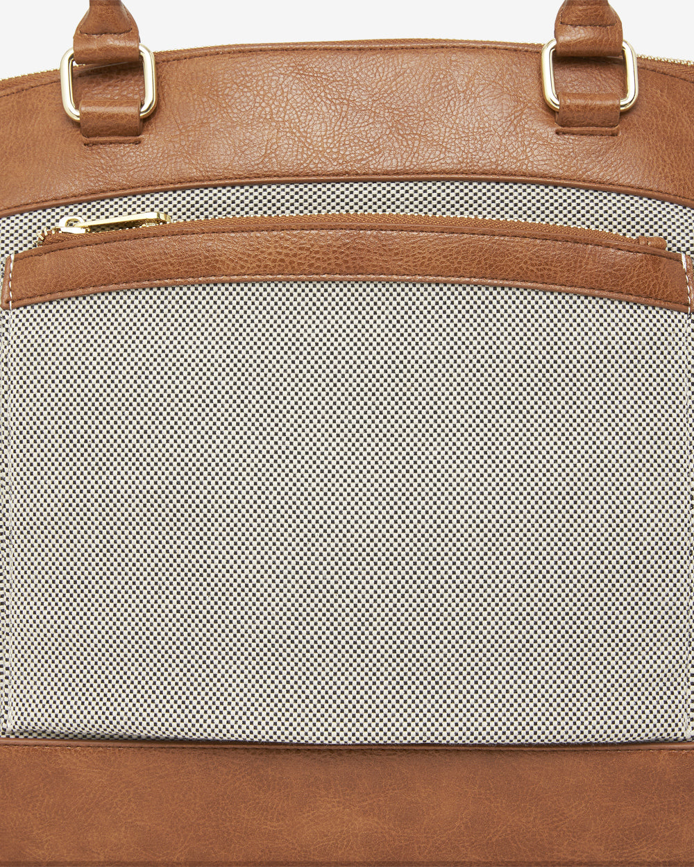 Bronte Overnight Bag - Tan Pebble Canvas