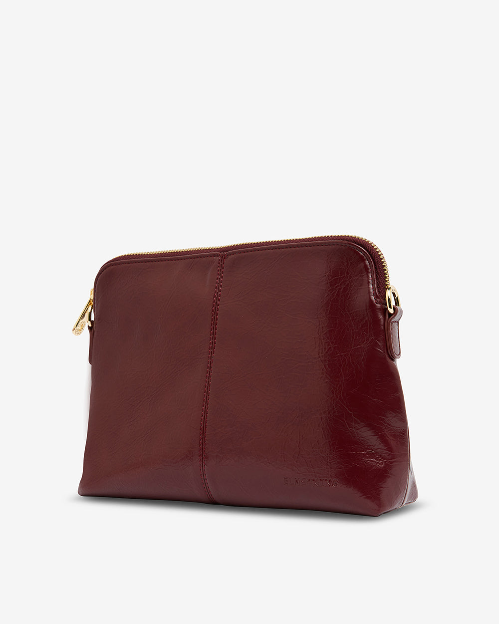 Burbank Crossbody Large - Burgundy Crinkle
