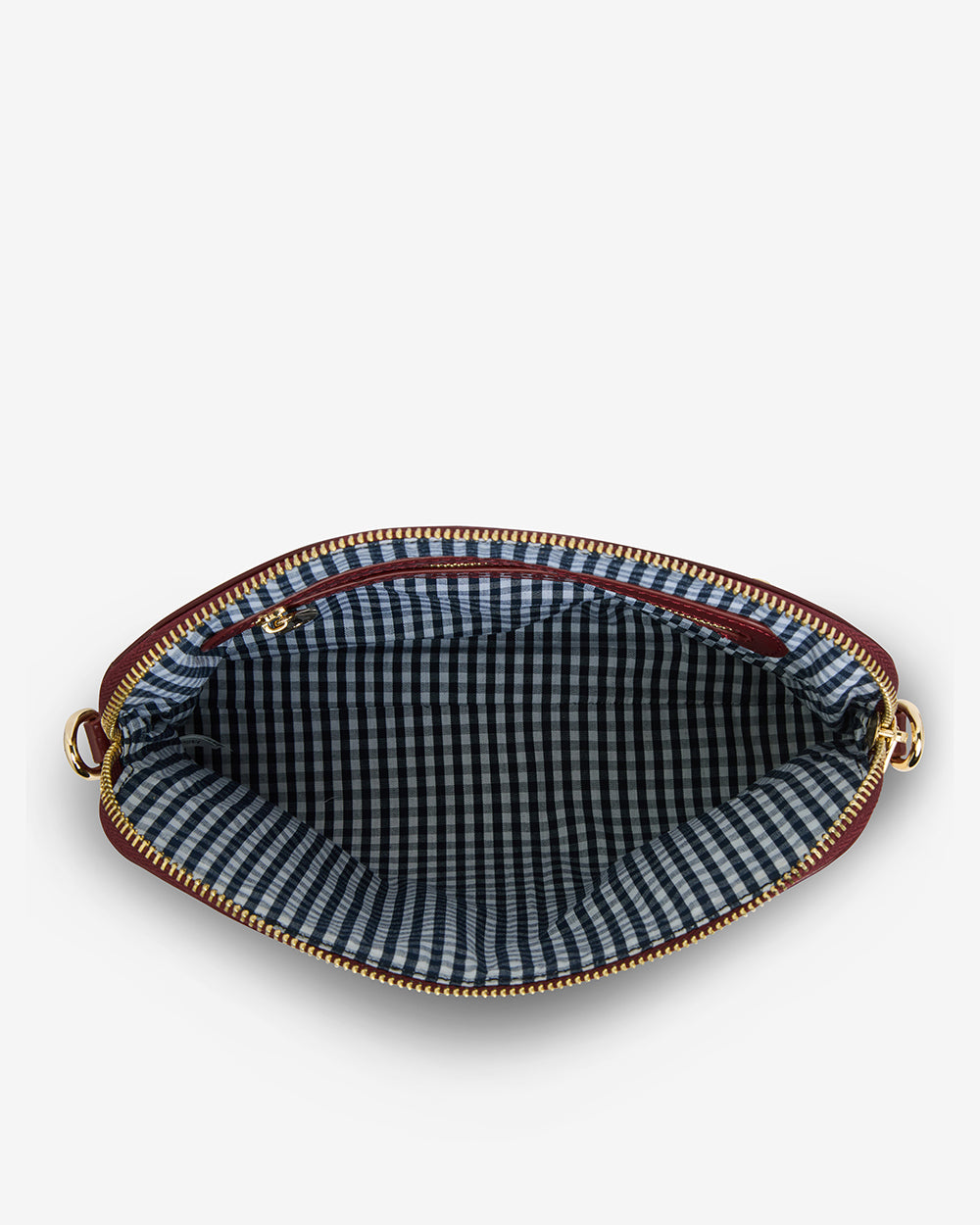 Burbank Crossbody Large - Burgundy Crinkle