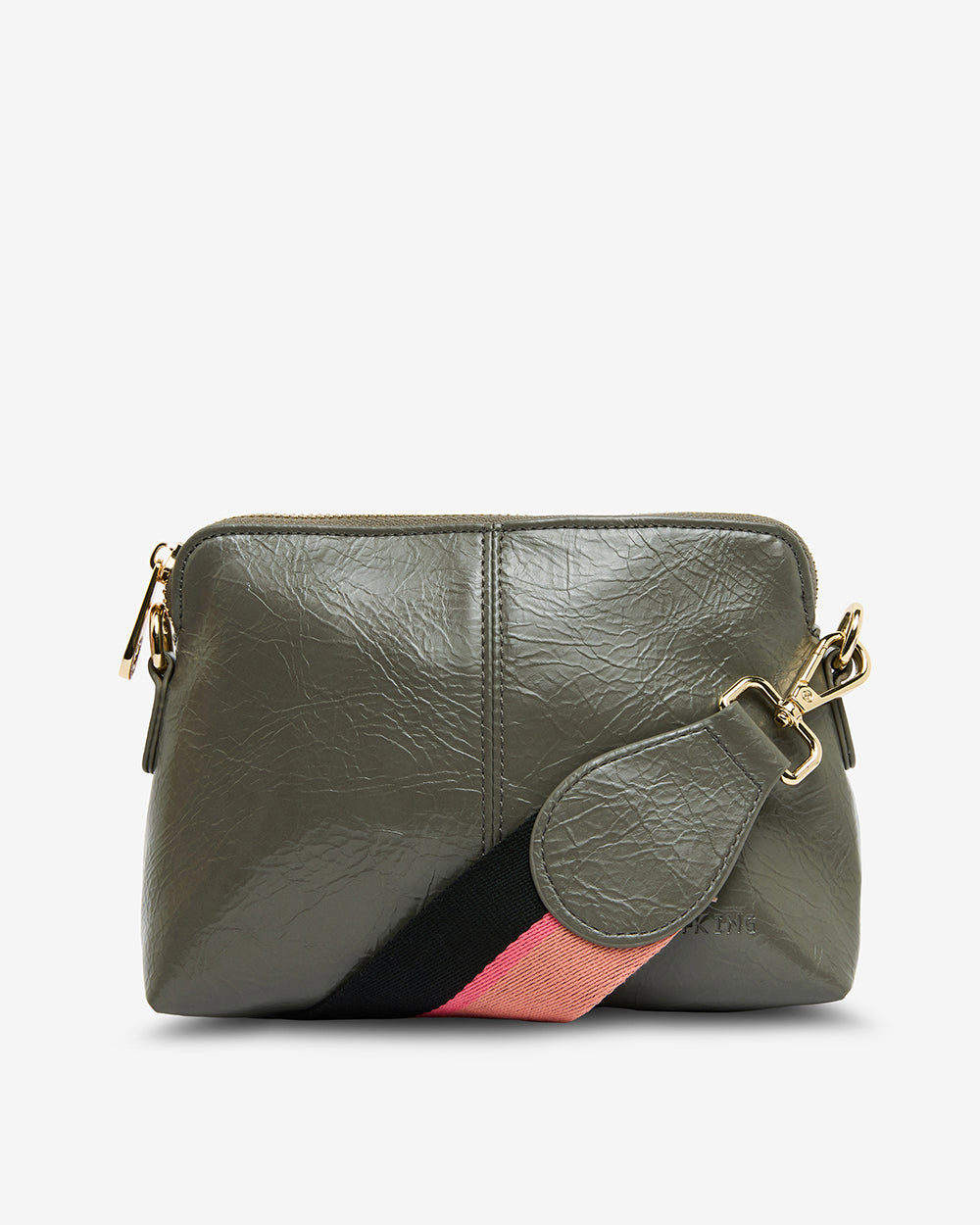 Burbank Crossbody - Khaki Crinkle