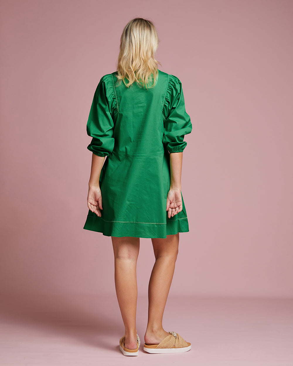 Capri Mini Dress - Emerald
