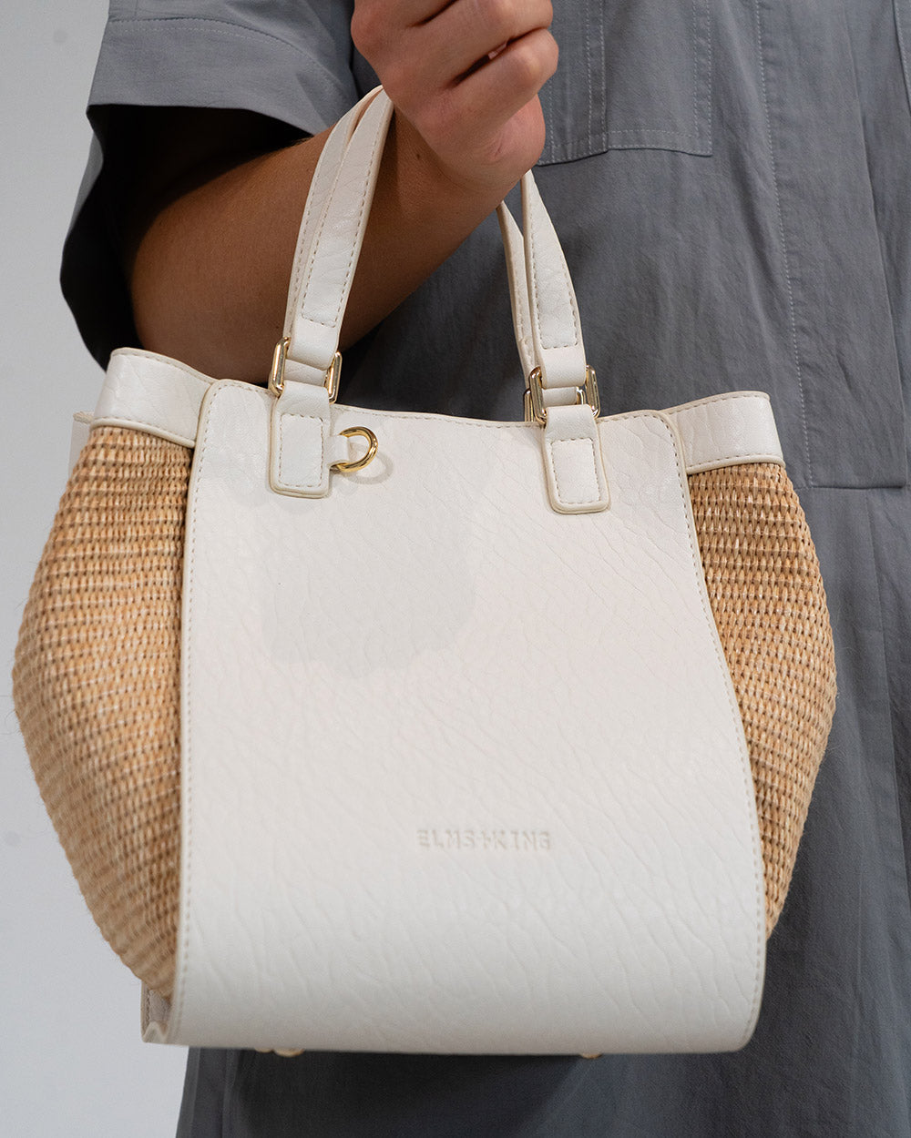 Carnegie Tote - Chalk Weave