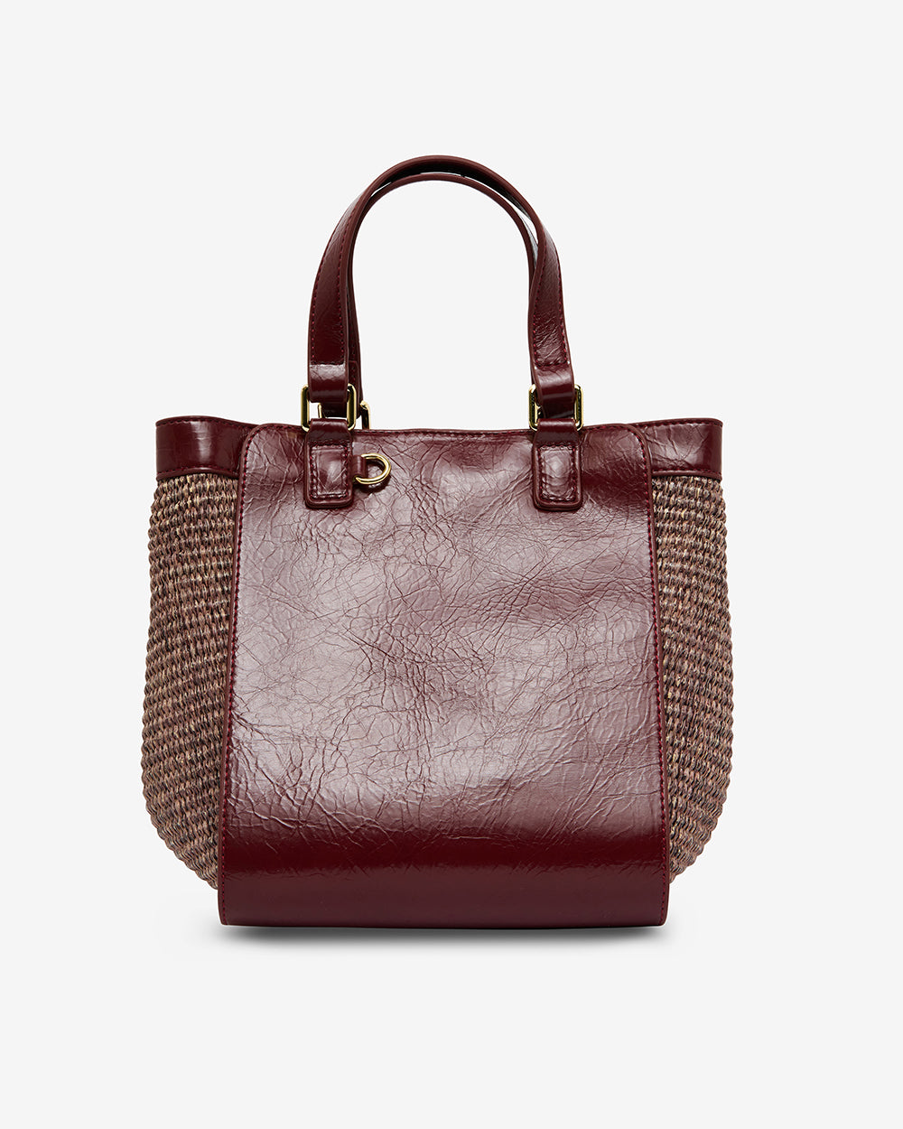 Carnegie Tote - Burgundy Weave