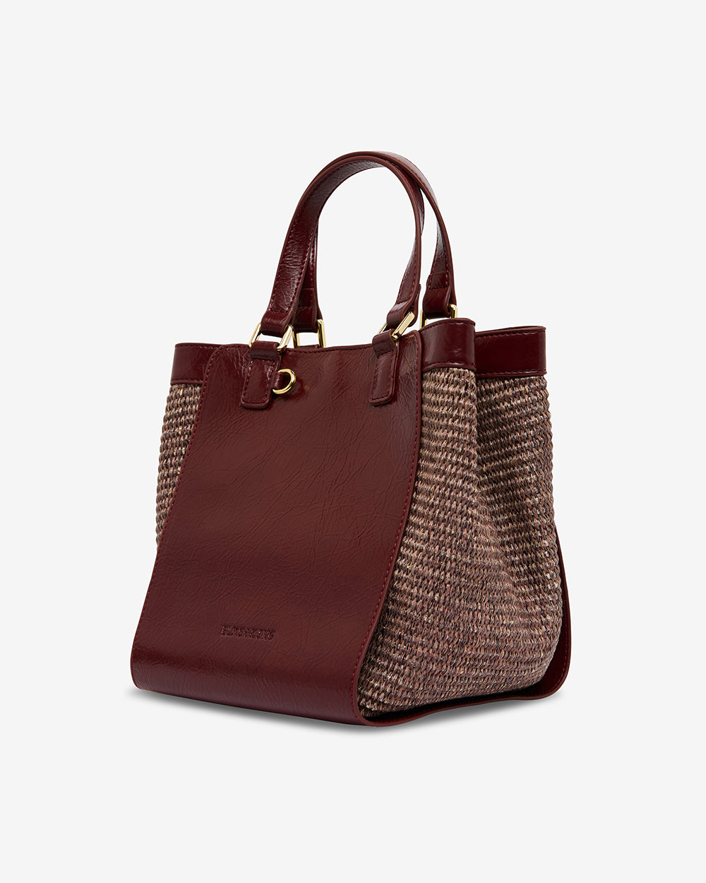 Carnegie Tote - Burgundy Weave