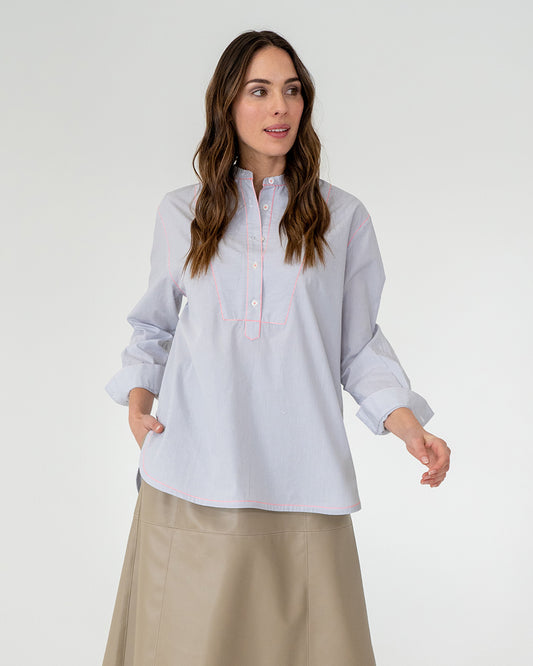Dukes Bib Shirt - Steel