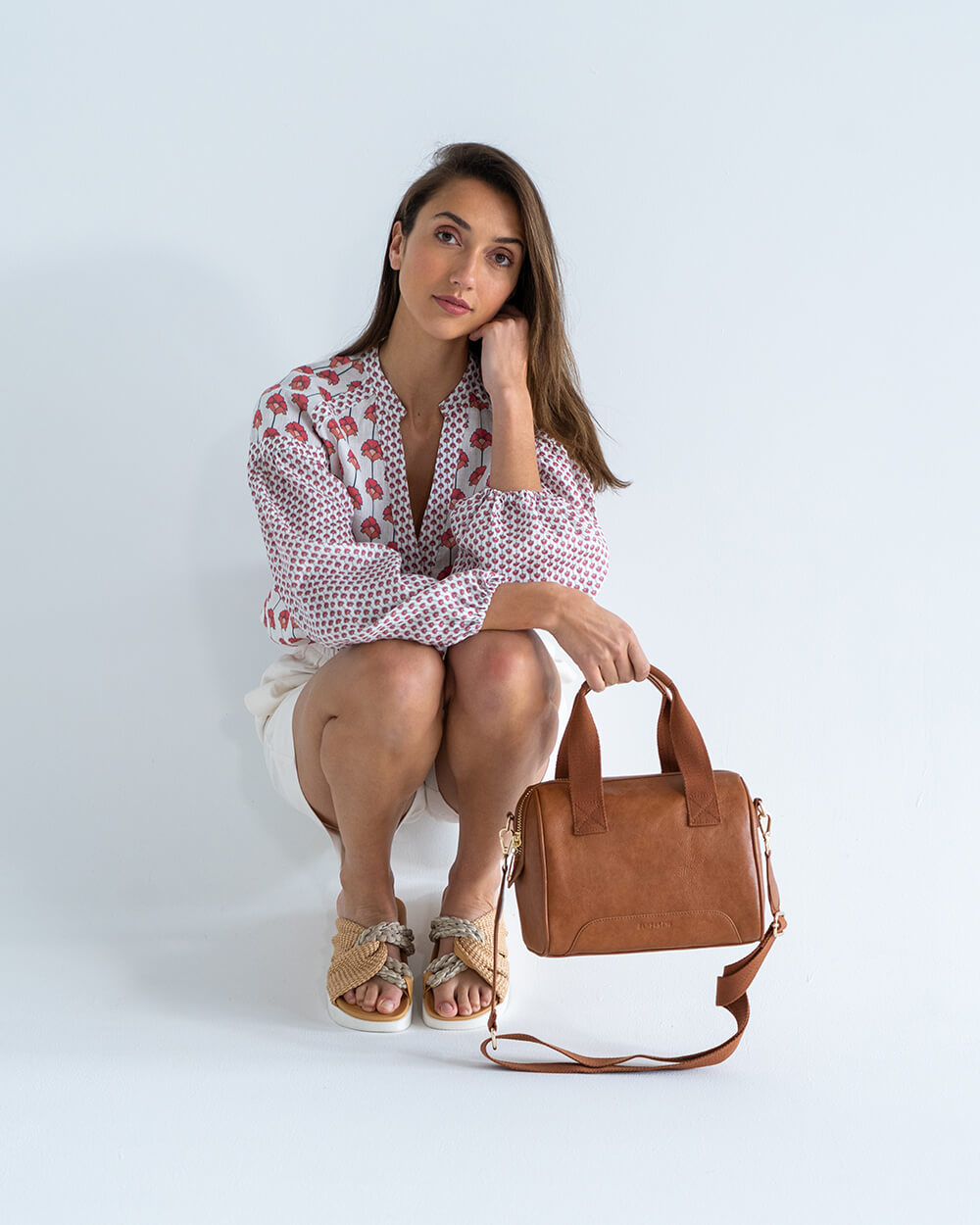 Hartley Doctors Bag - Tan Pebble
