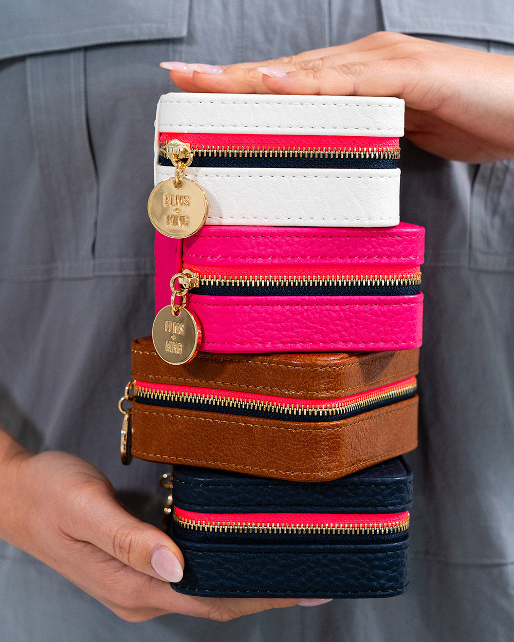 Jewellery Case - Chalk