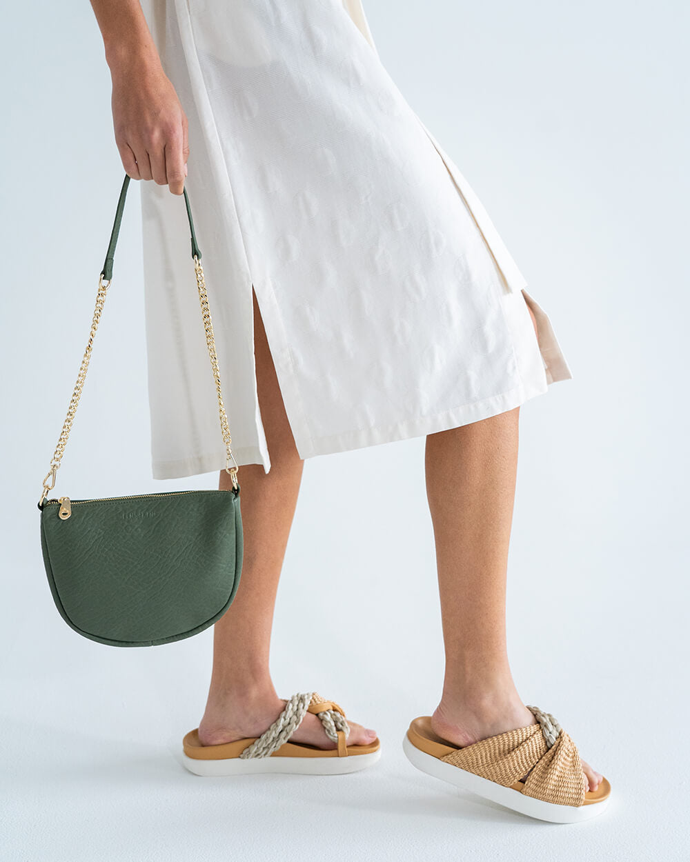 La Palma Crossbody - Leaf