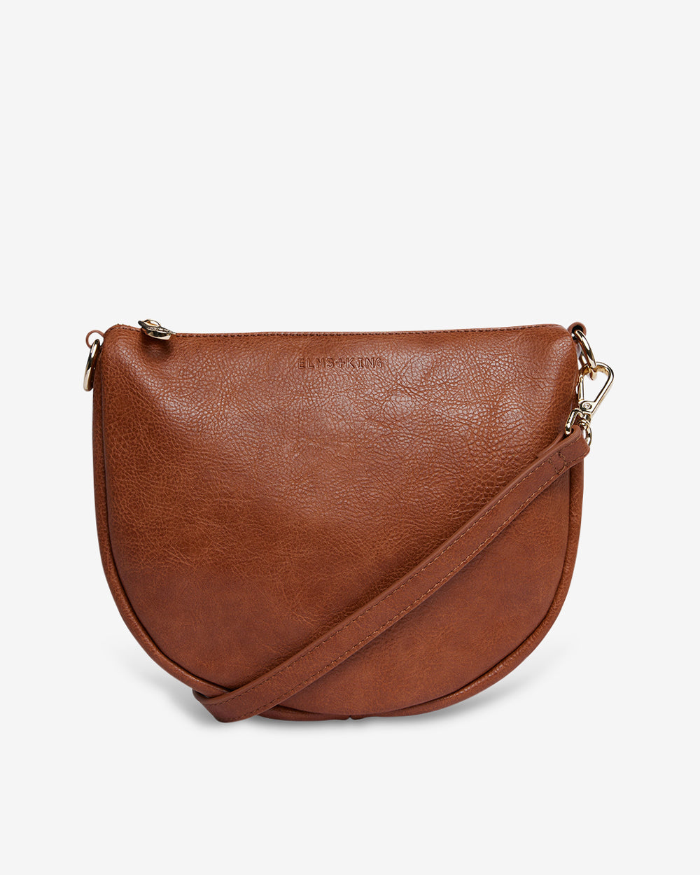 La Palma Crossbody - Tan Pebble