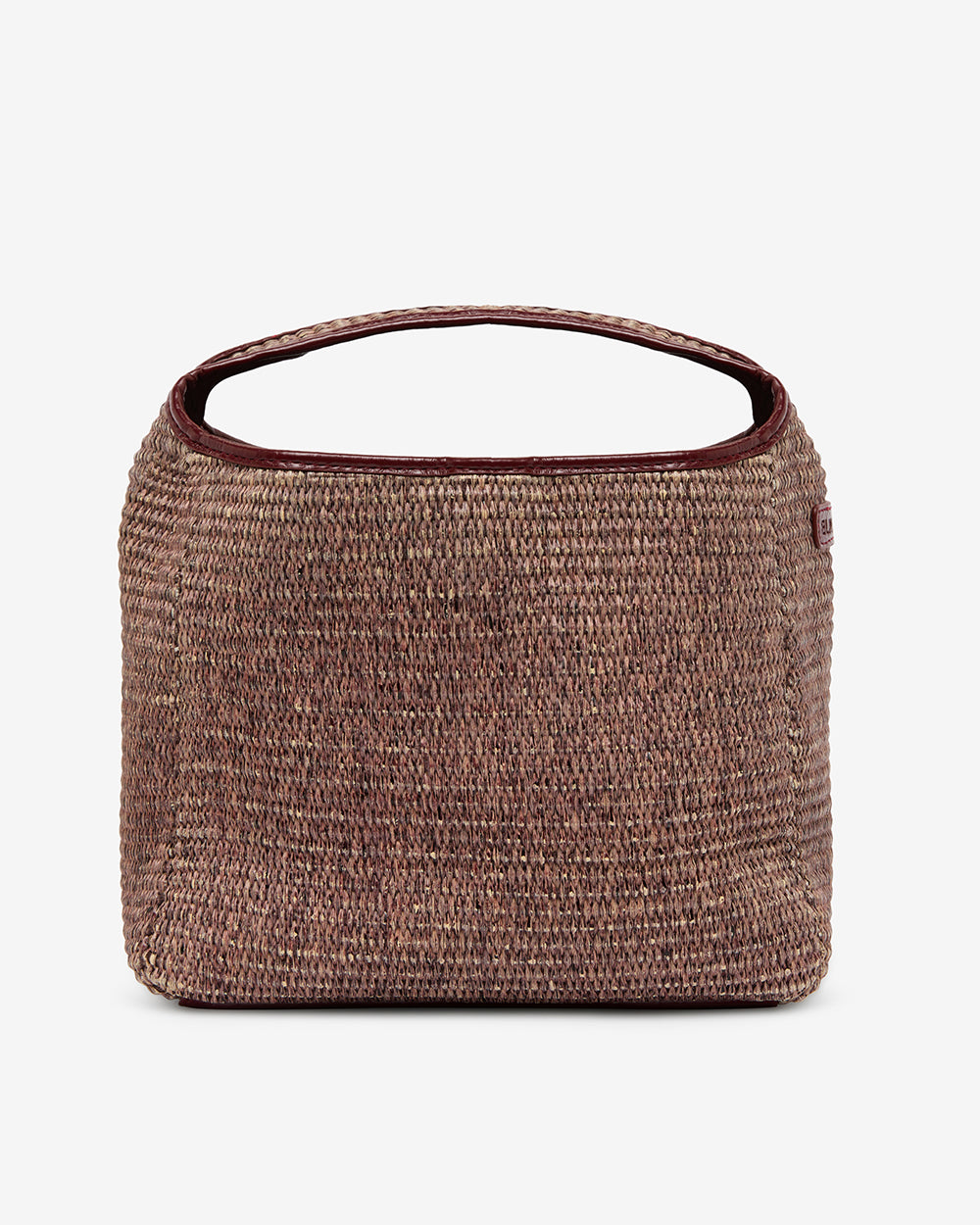 Linton Crossbody Large - Burgundy Weave