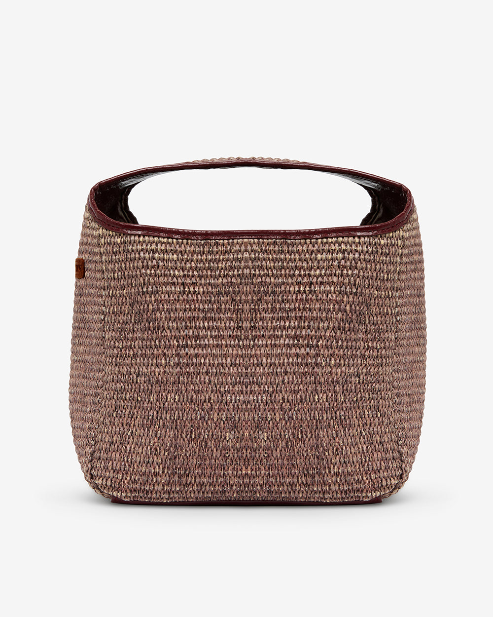 Linton Crossbody Large - Burgundy Weave