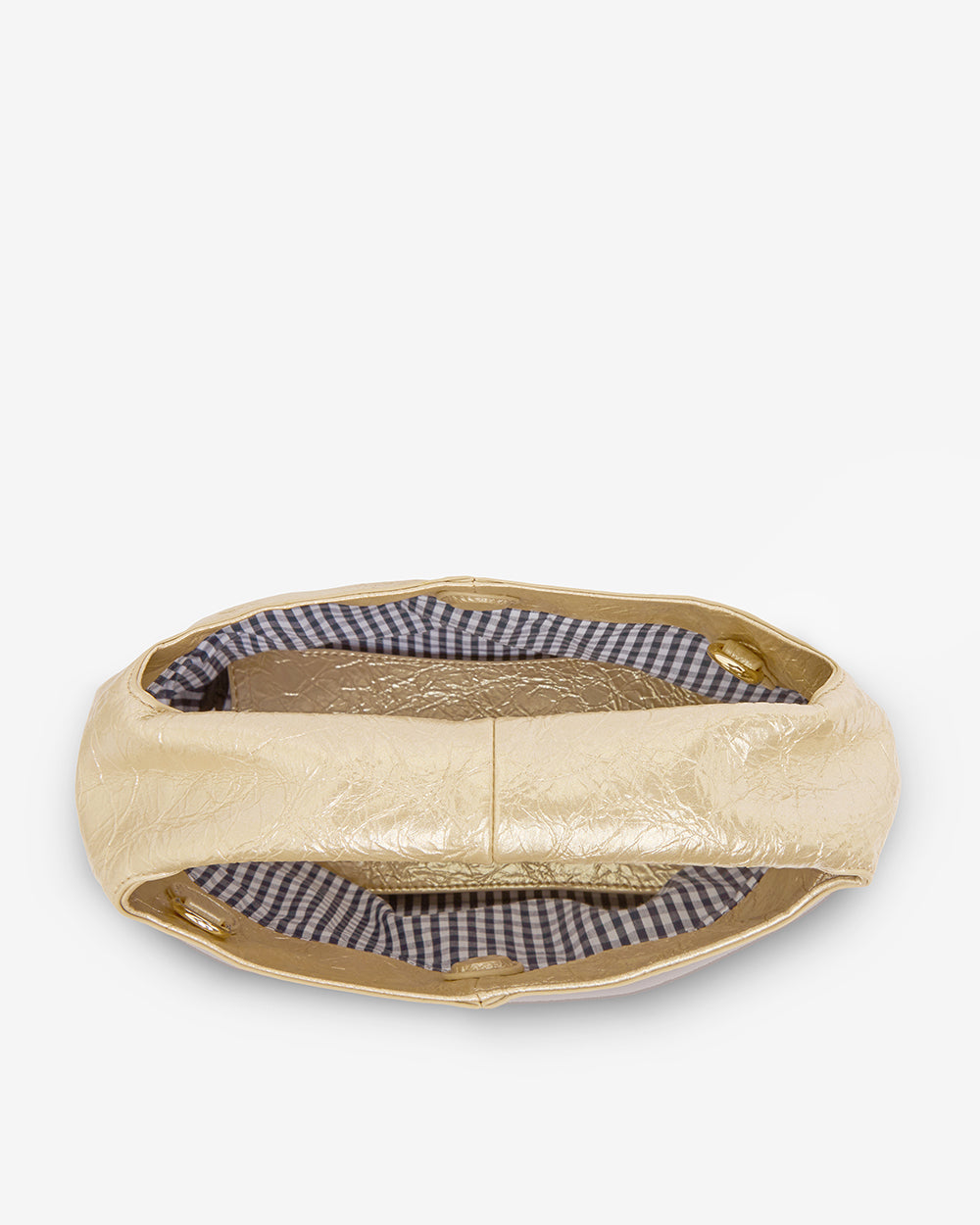 Linton Crossbody Large - Light Gold Crinkle