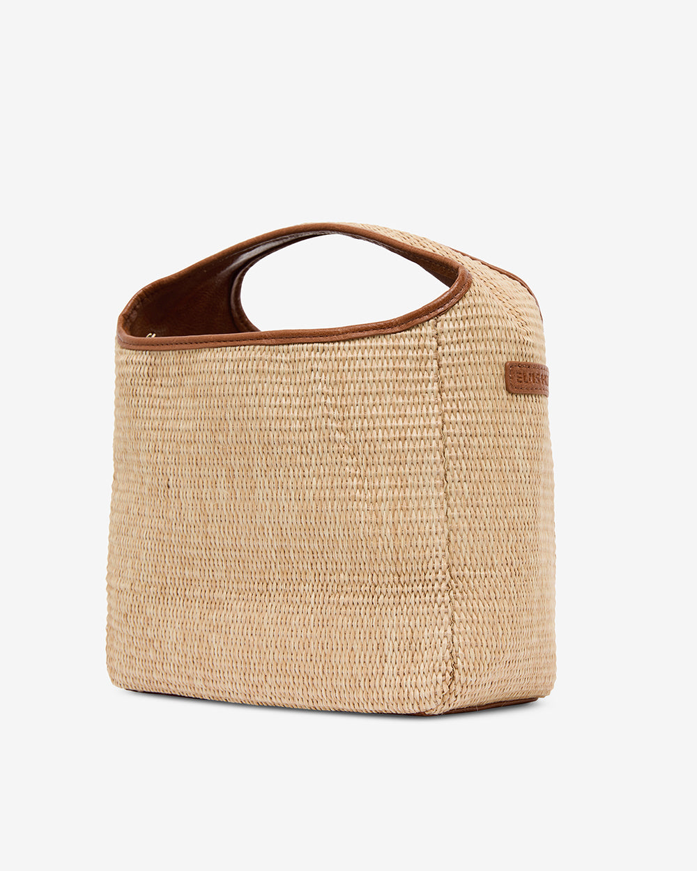 Linton Crossbody Large - Tan Weave