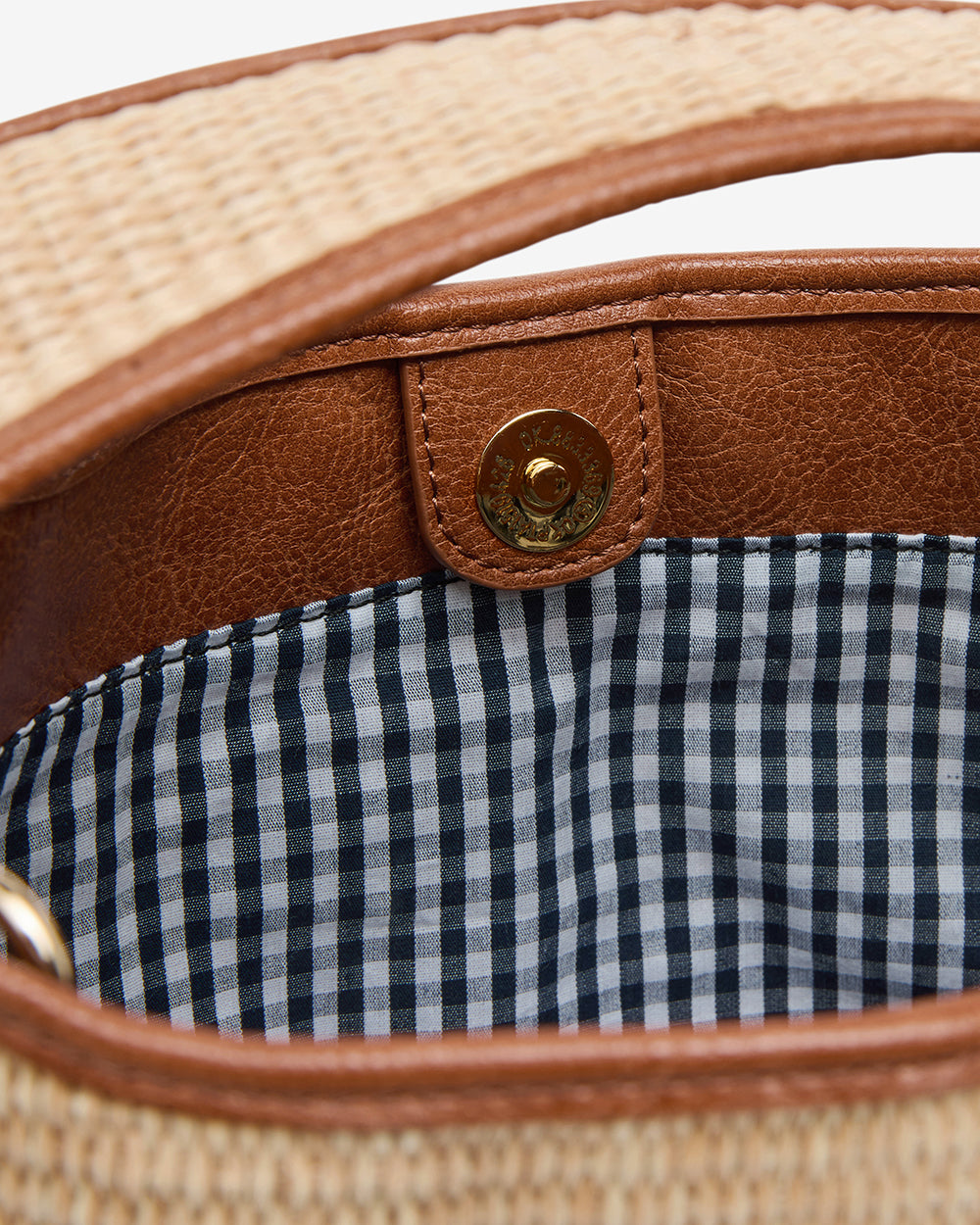 Linton Crossbody Large - Tan Weave