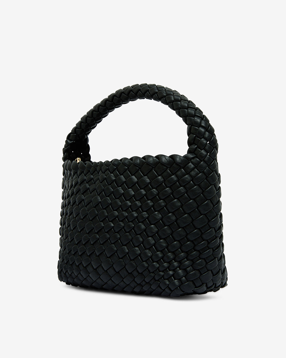 Linton Crossbody - Black Plait