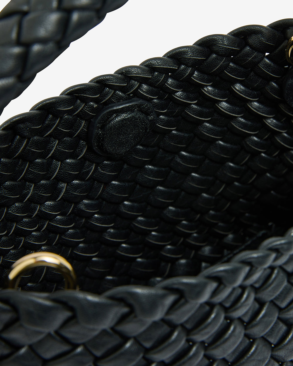 Linton Crossbody - Black Plait