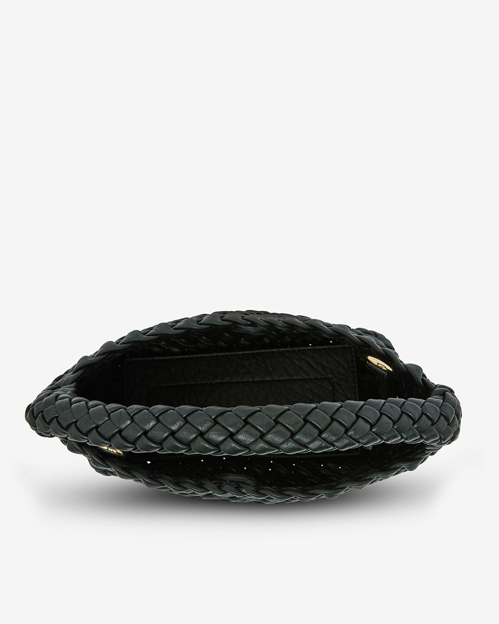 Linton Crossbody - Black Plait