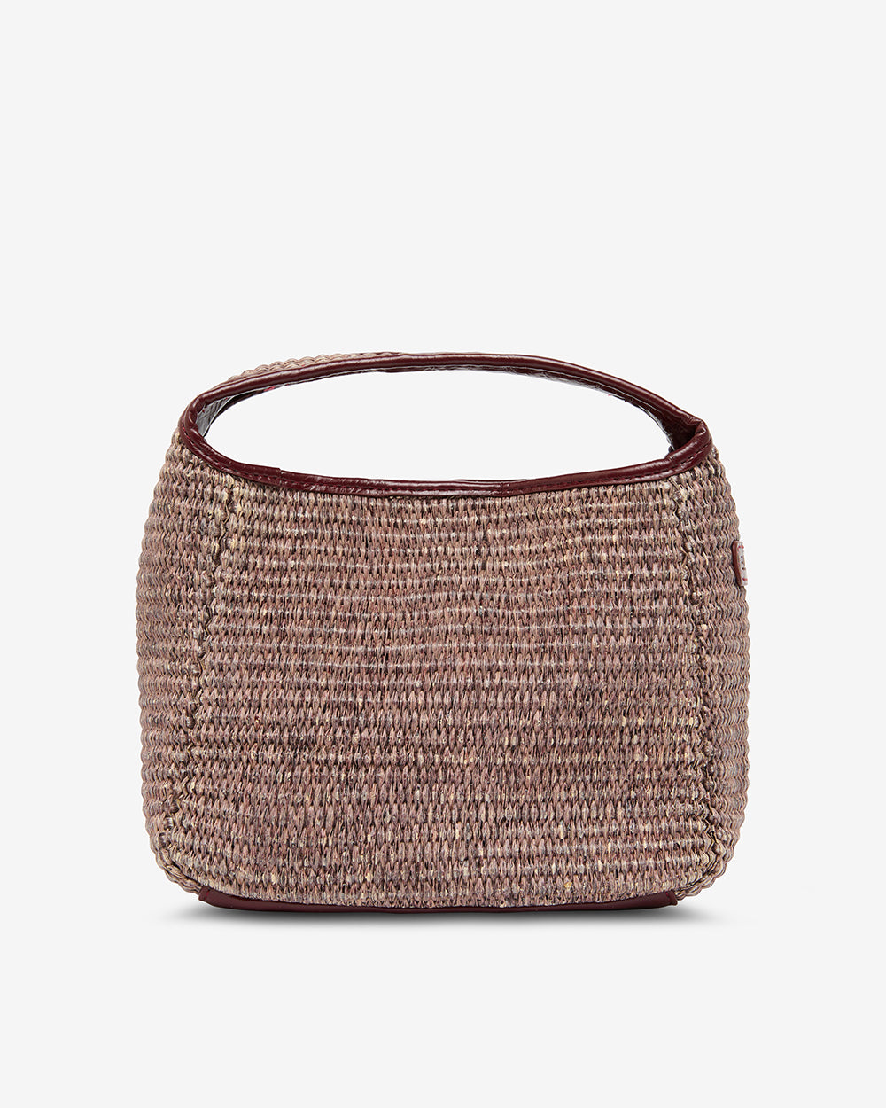 Linton Crossbody - Burgundy Weave