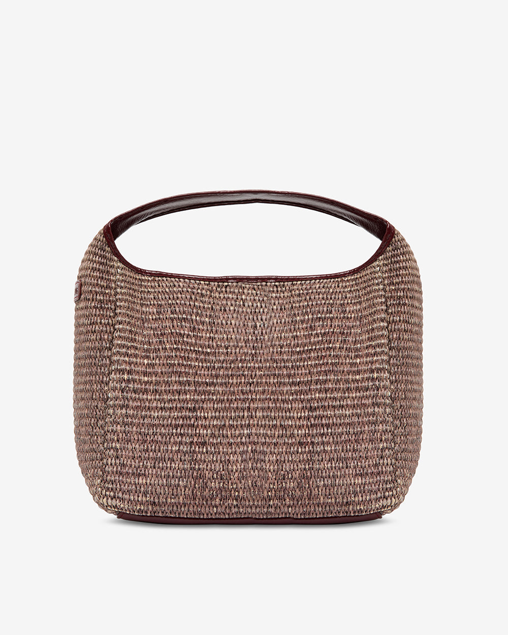 Linton Crossbody - Burgundy Weave