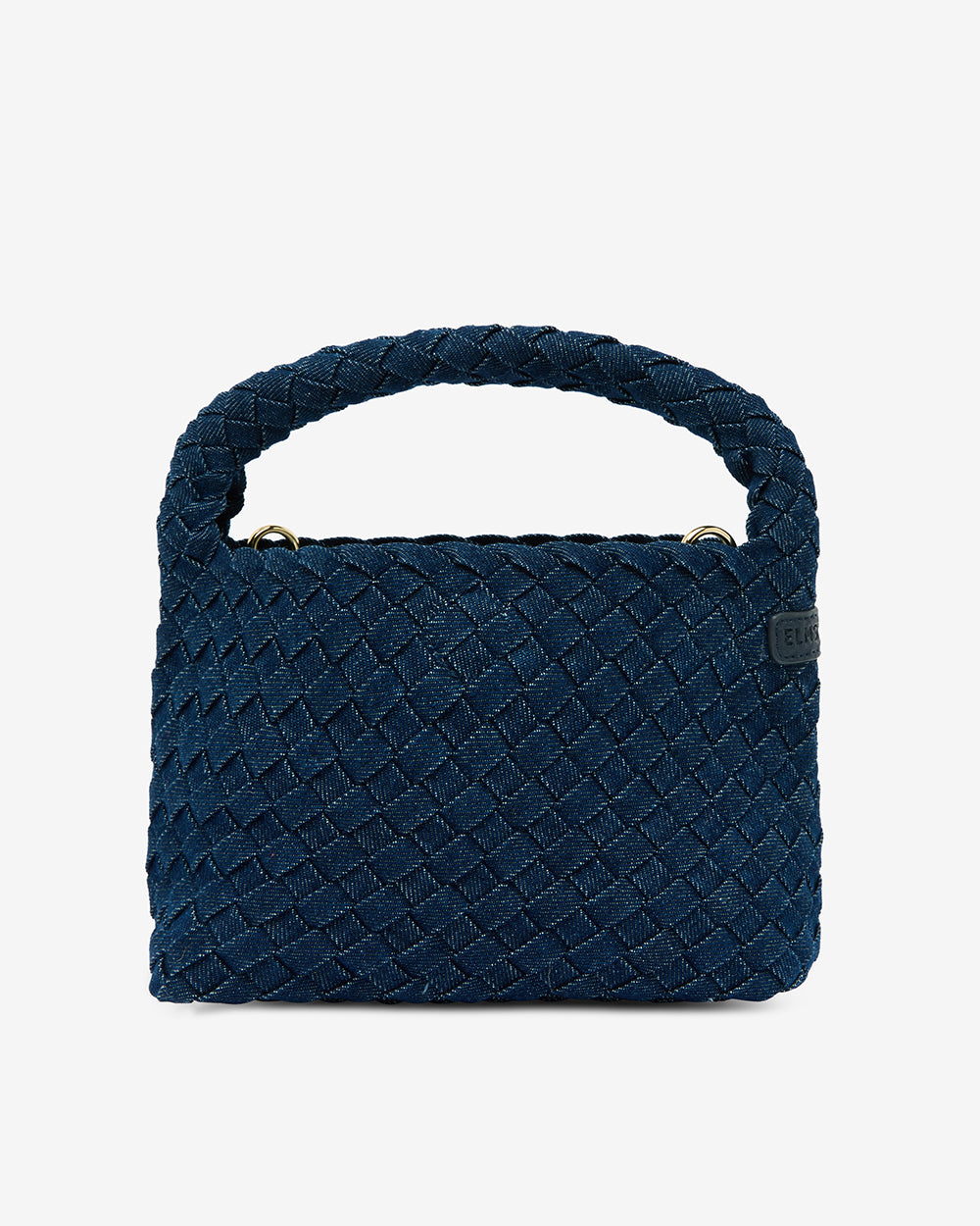Linton Crossbody - Dark Denim Plait