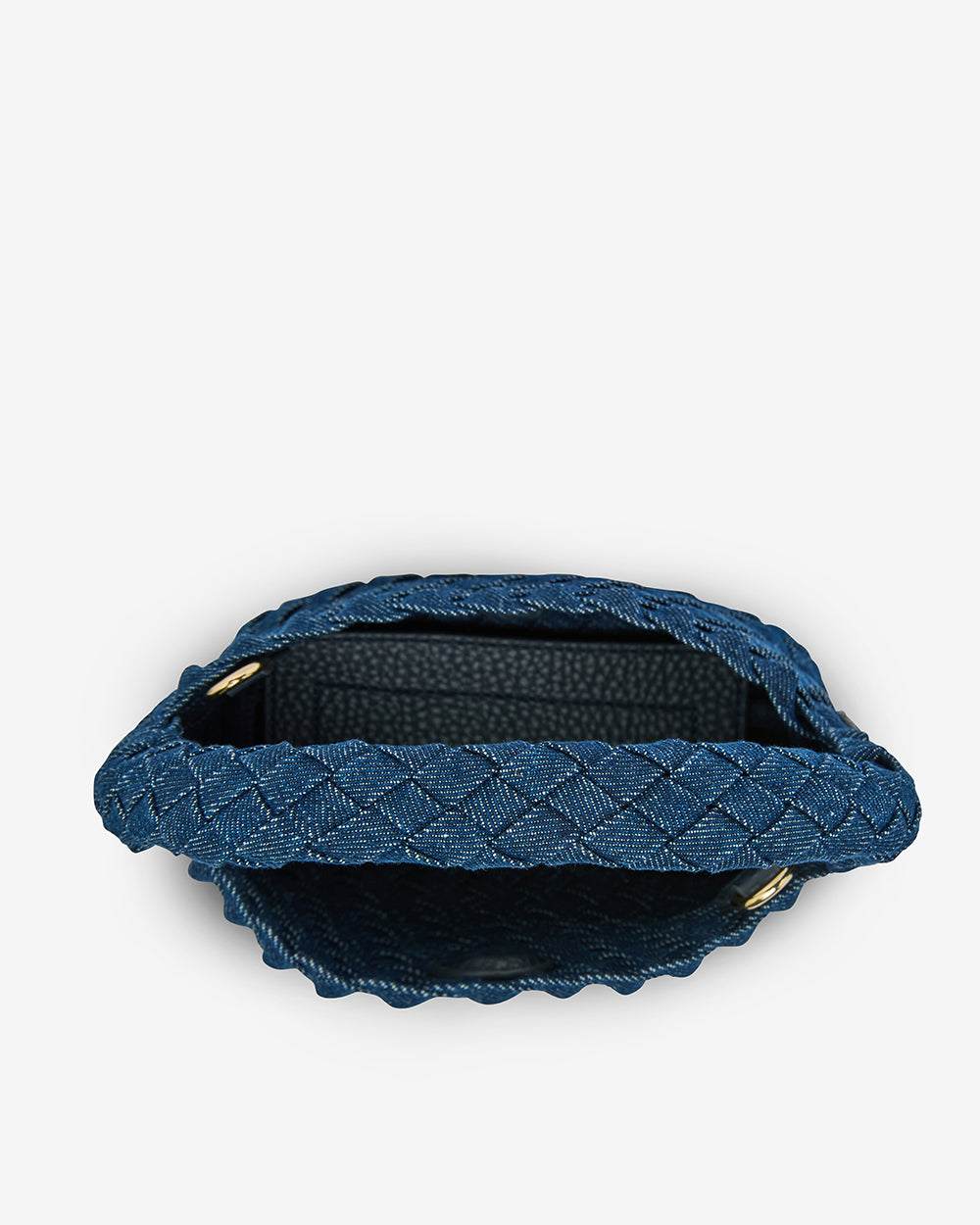 Linton Crossbody - Dark Denim Plait