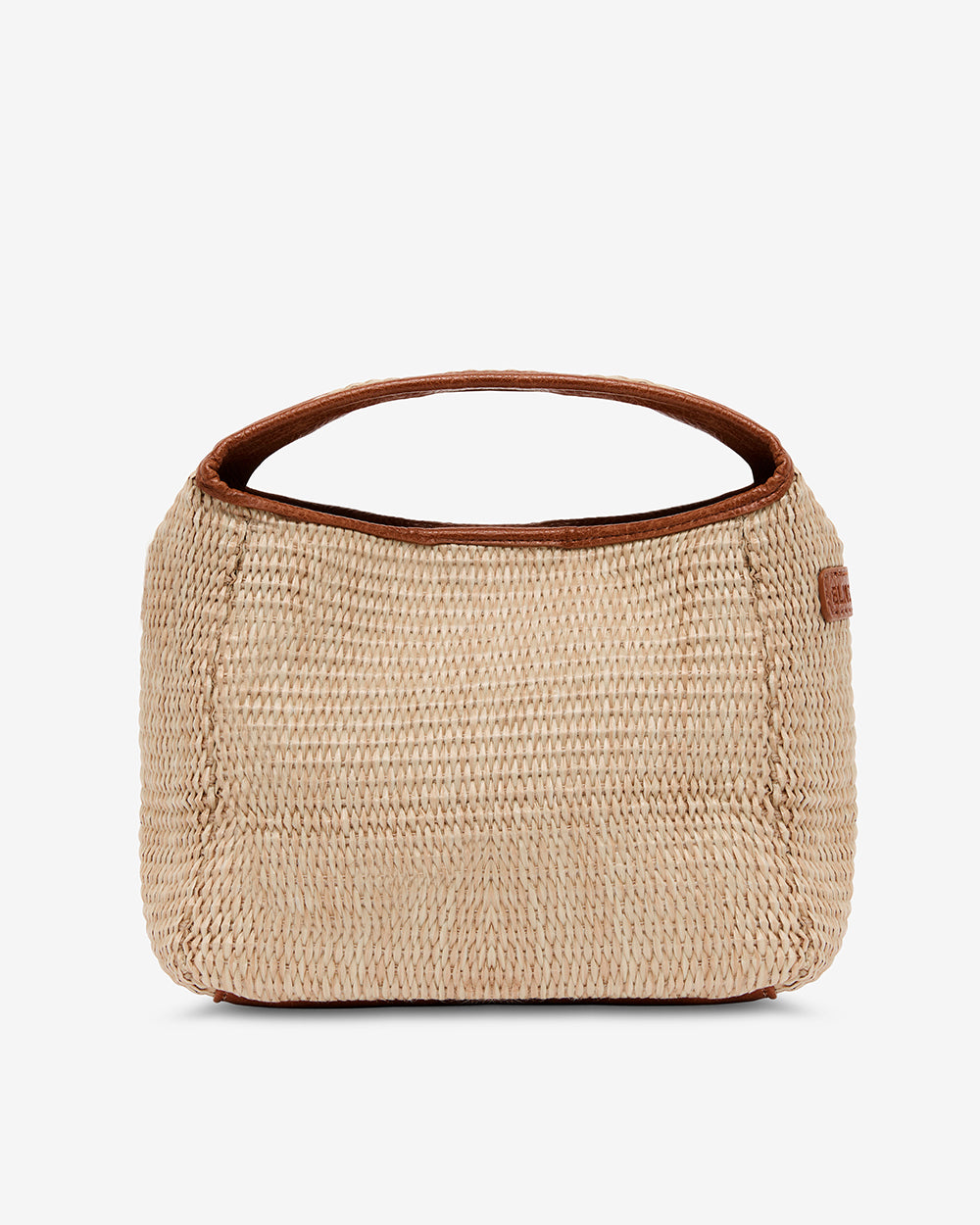 Linton Crossbody - Tan Weave