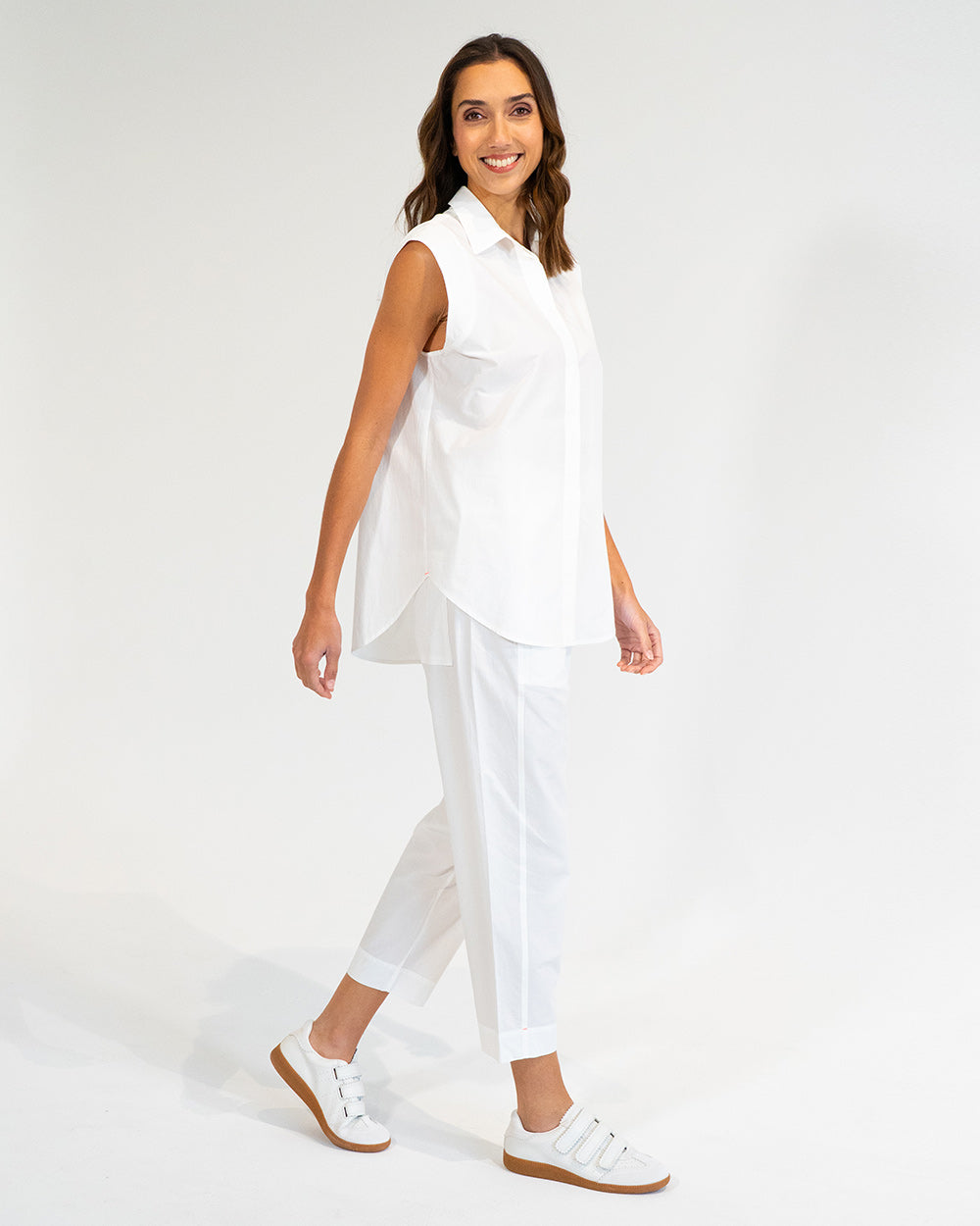 Byron Pant - White