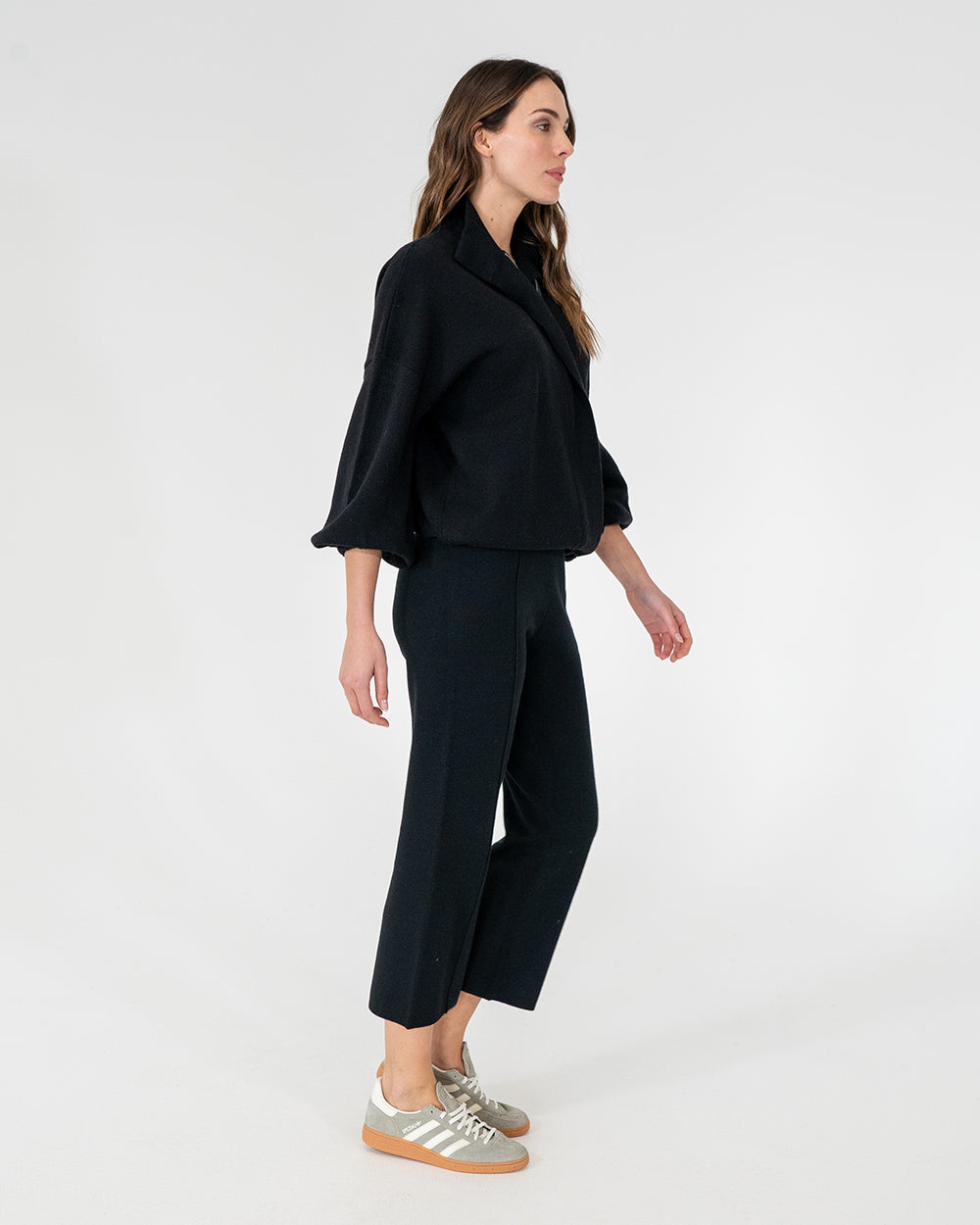 Aspen Cropped Pant - Black