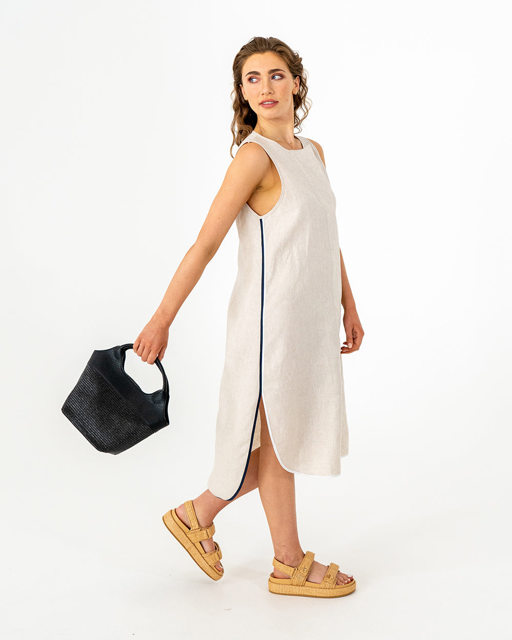 Miller Tote - Black Weave