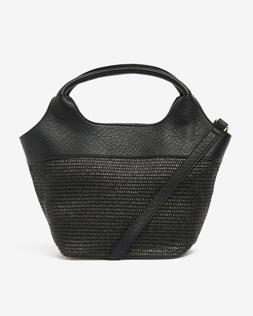Miller Tote - Black Weave