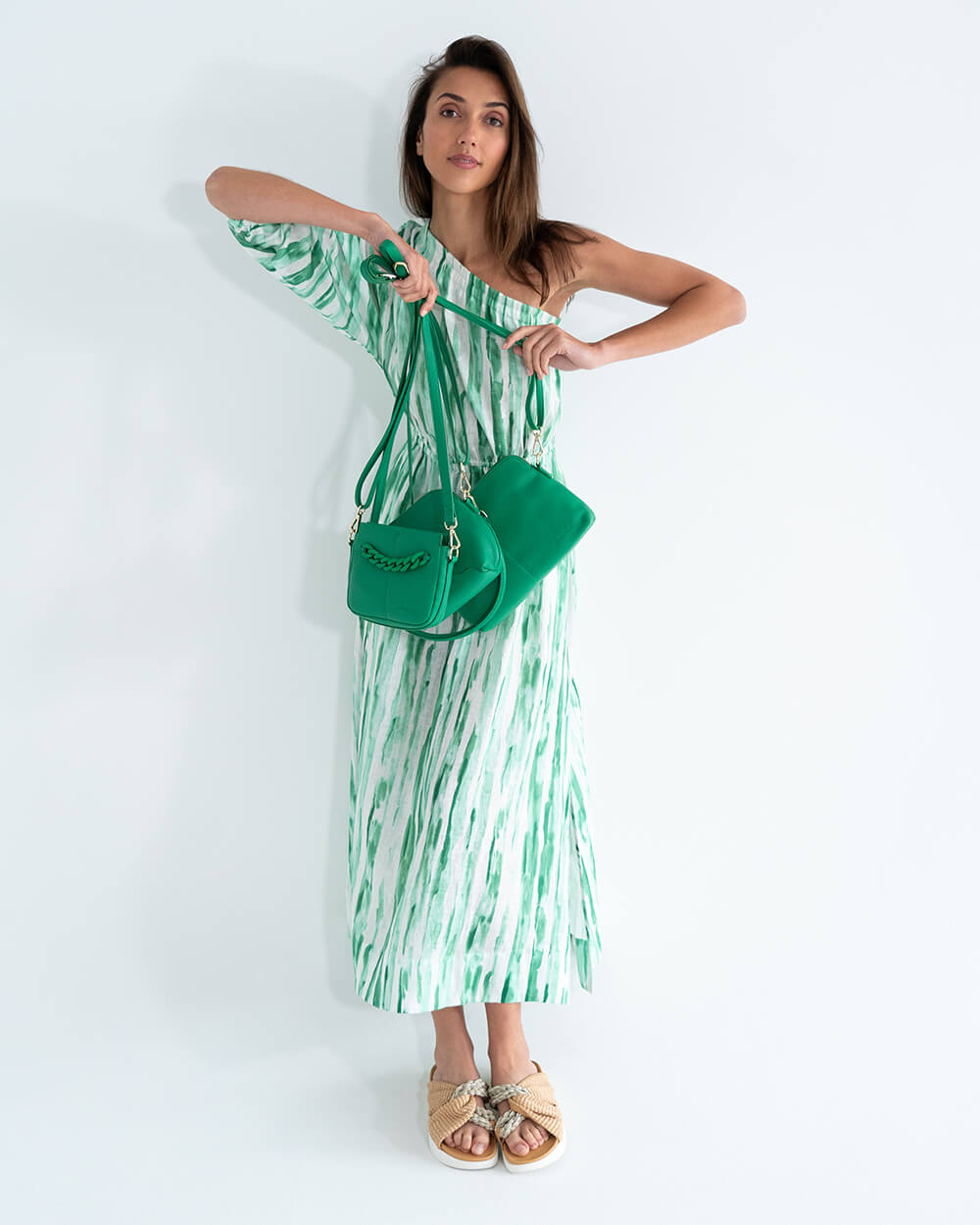 Mini Astor Crossbody - Green