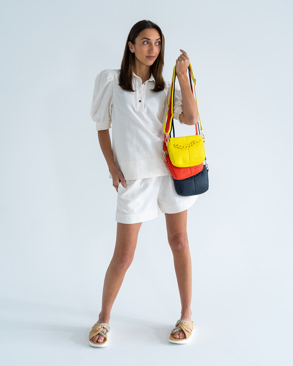 Mini Astor Crossbody - Yellow