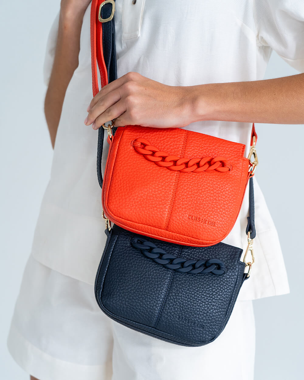 Mini Astor Crossbody - Navy