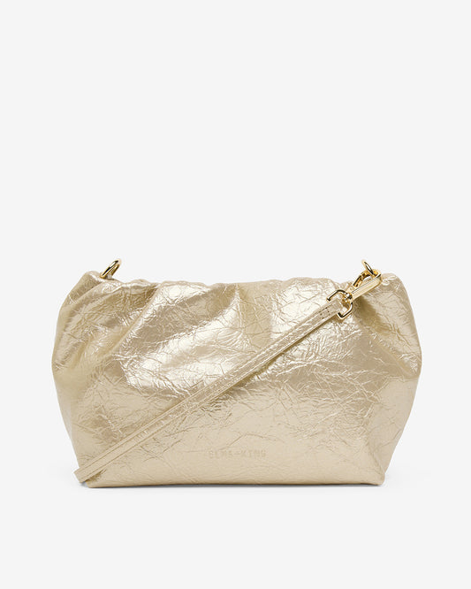 Monty Bag - Light Gold Crinkle
