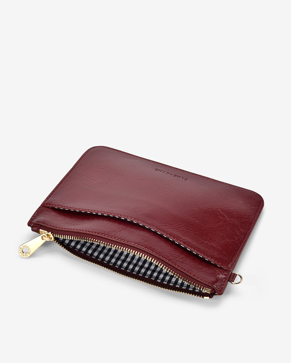 Nevada Pouch - Burgundy Crinkle