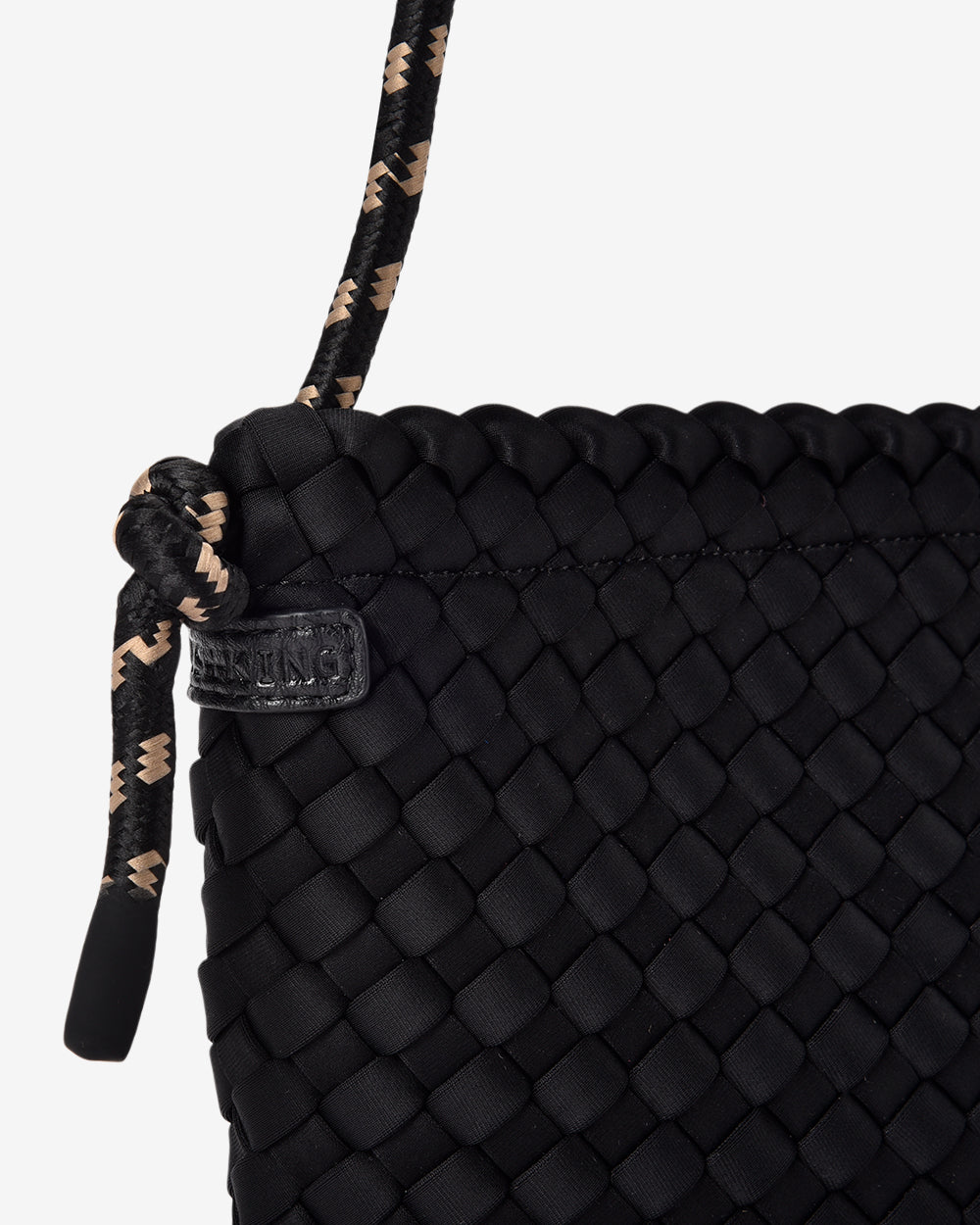 Panama Crossbody - Black Neo Plait