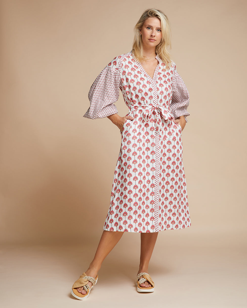 Sardinia Dress - Stem Floral