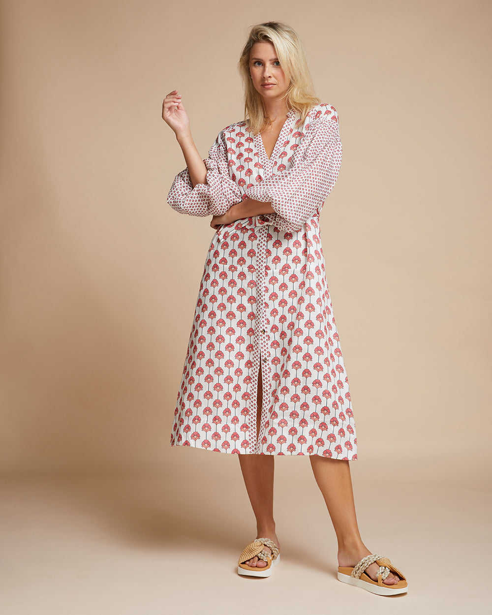 Sardinia Dress - Stem Floral