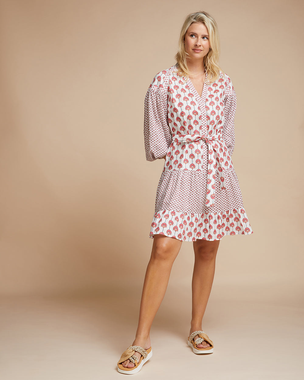 Sardinia Mini Dress - Stem Floral