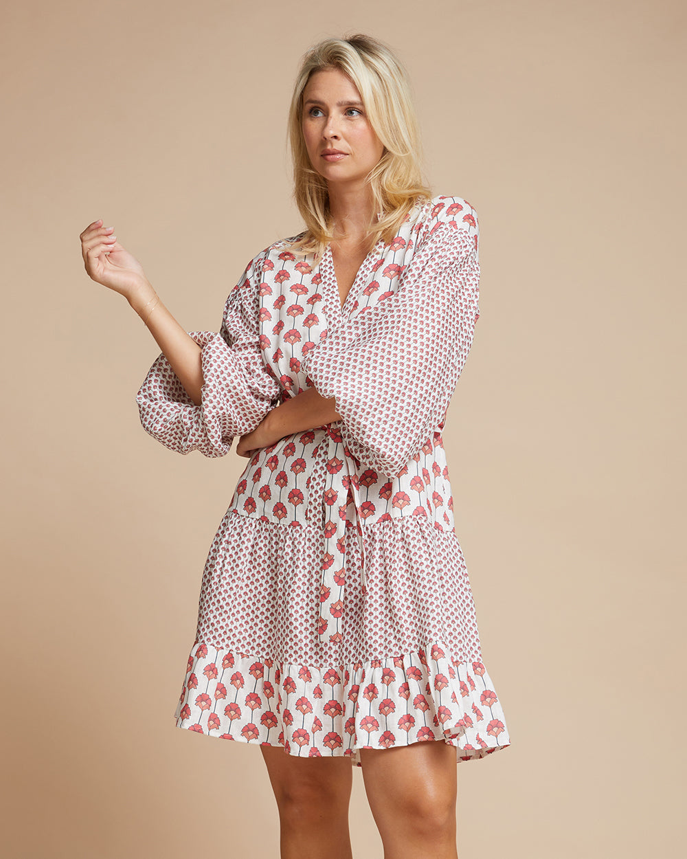 Sardinia Mini Dress - Stem Floral