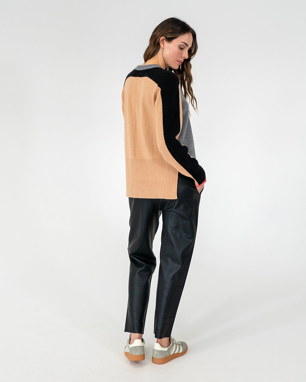 Sevilla Knit - Charcoal Multi