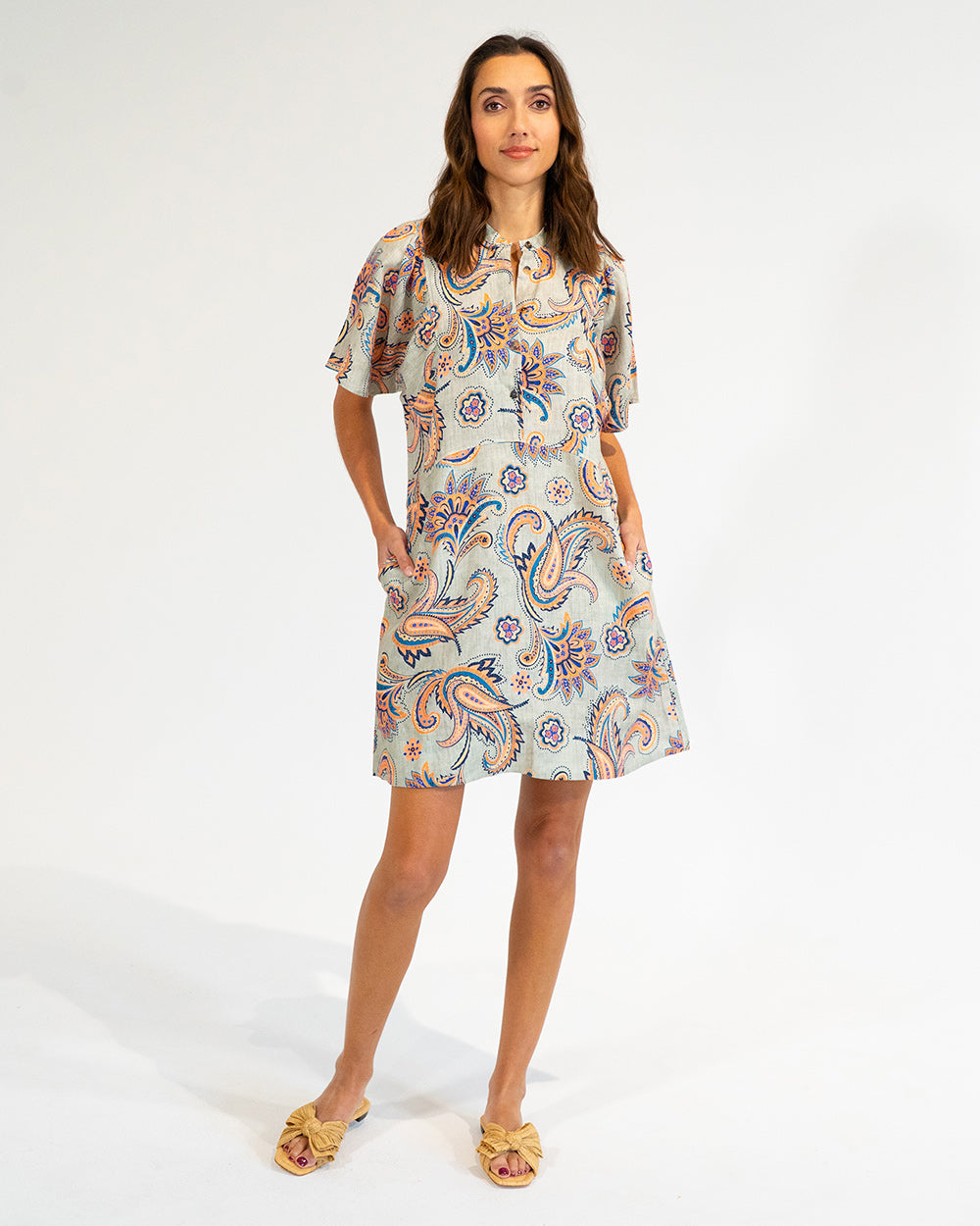 Ticino Mini Dress - Paisley