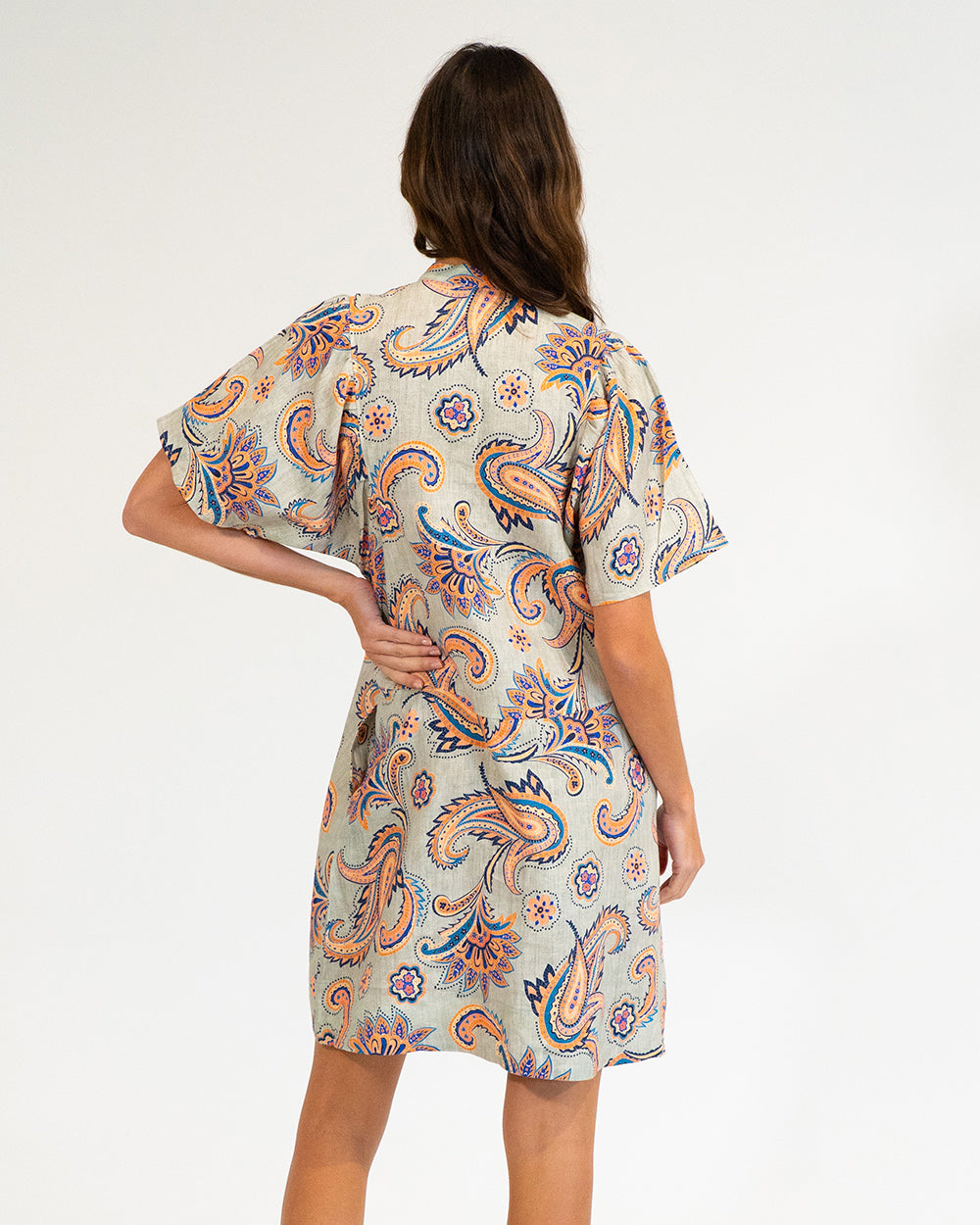 Ticino Mini Dress - Paisley