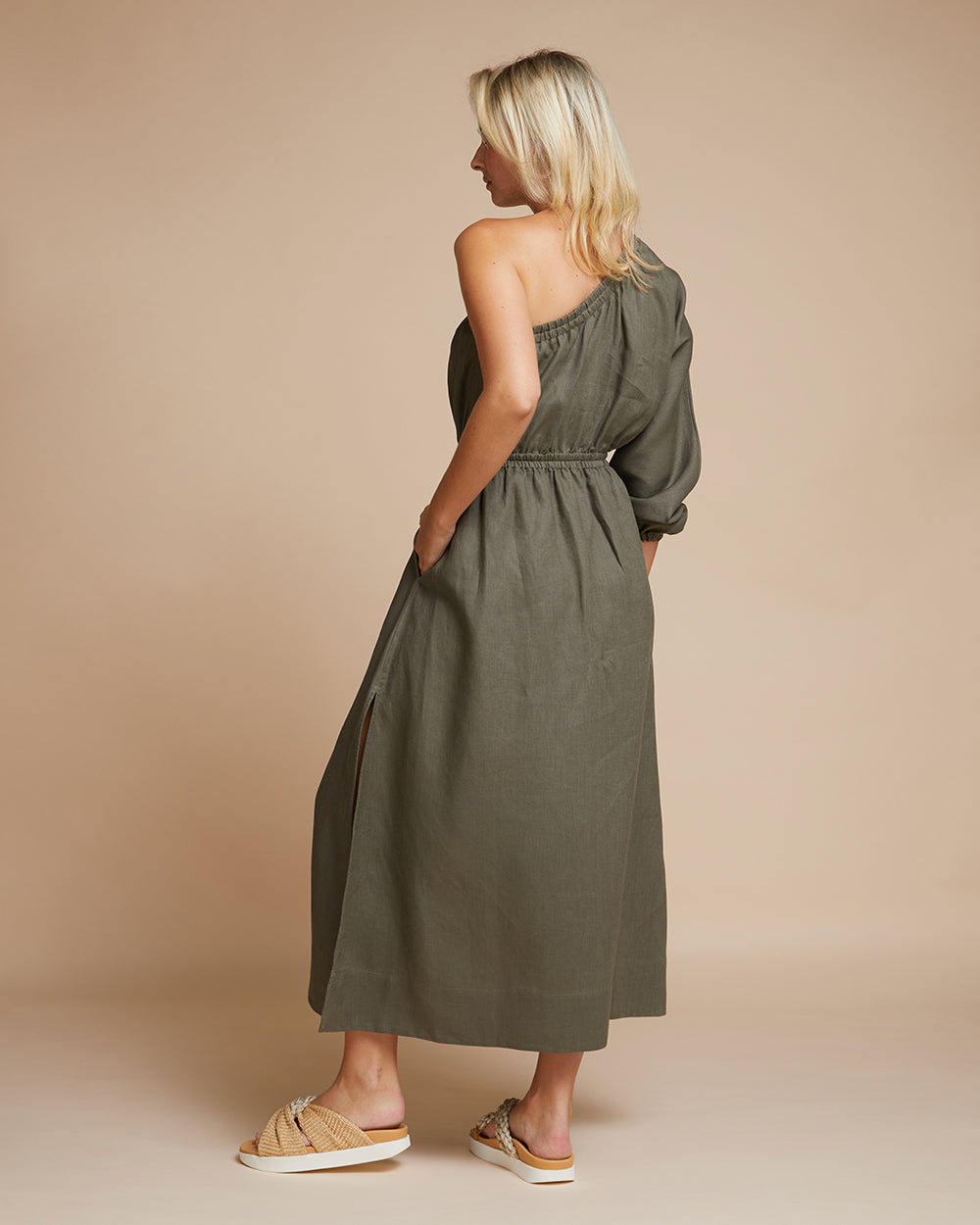 Tuscany Dress - Khaki